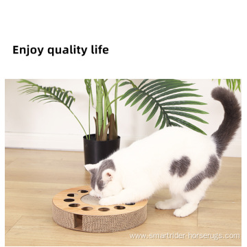 Round Shape Multipurpose Corrugated Cat Cardboard Cat Scratching Board